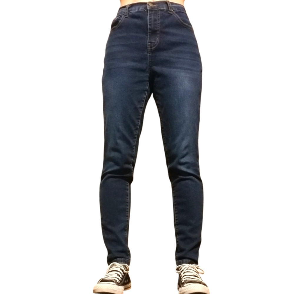 Bleu Dark Denim Skinny Jeans